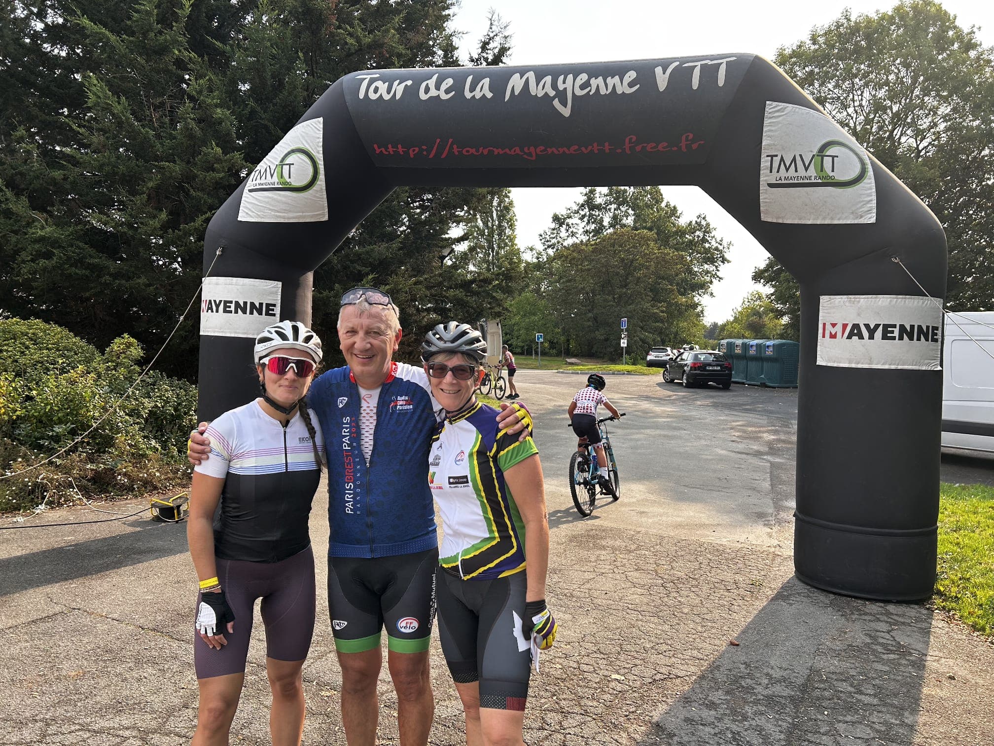 Sortie à Mayenne lors du Tour Mayenne VTT