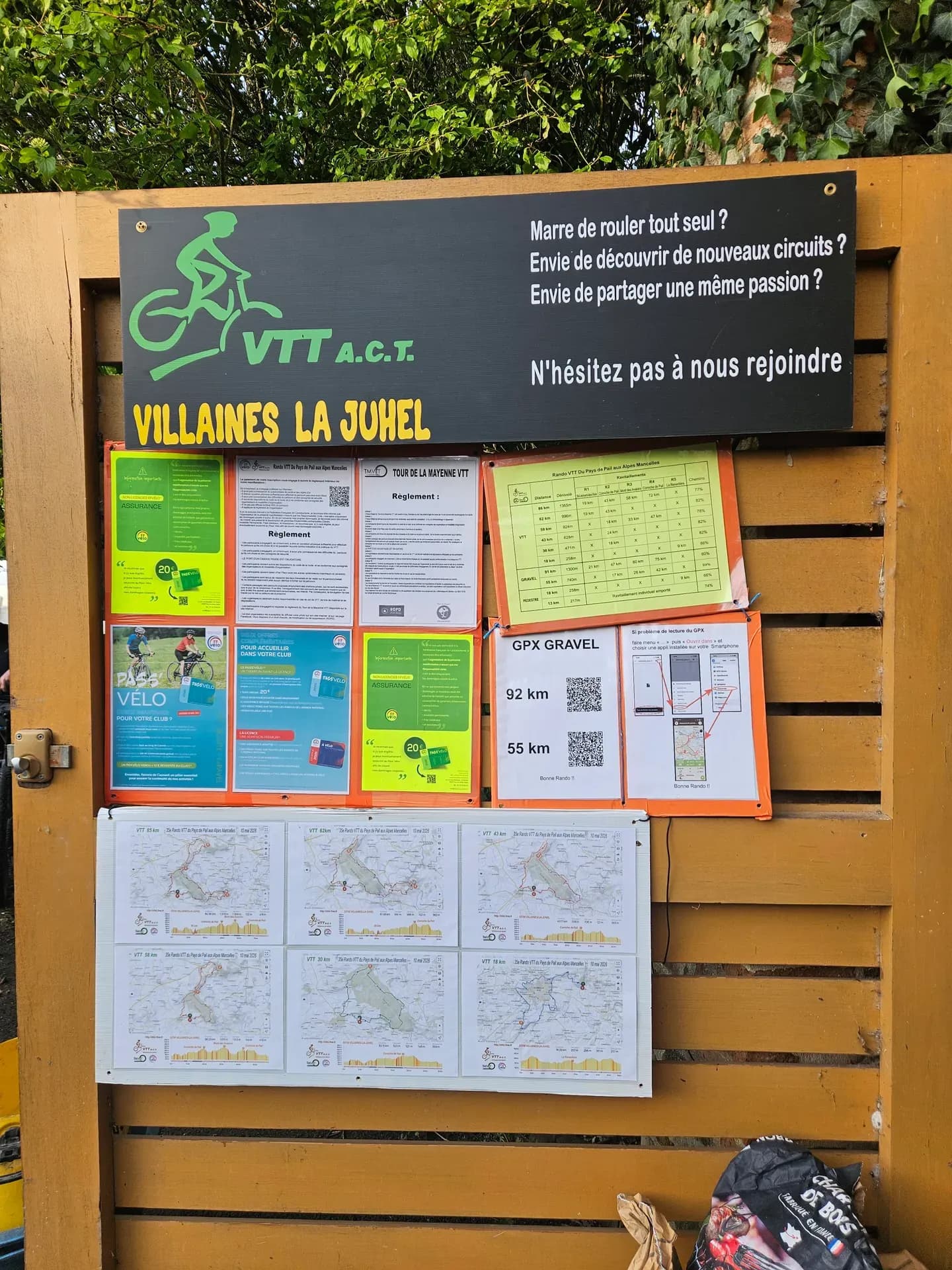 Rando VTT du Pays de Pail aux Alpes Mancelles 67