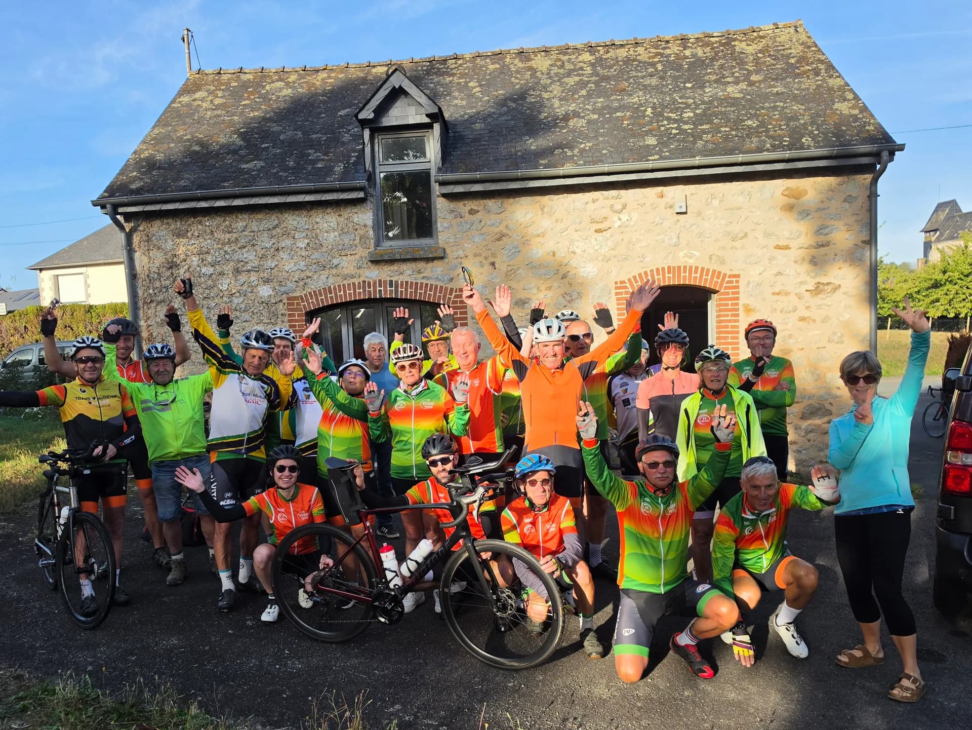 Journée du cyclo club de Villaines la Juhel 1